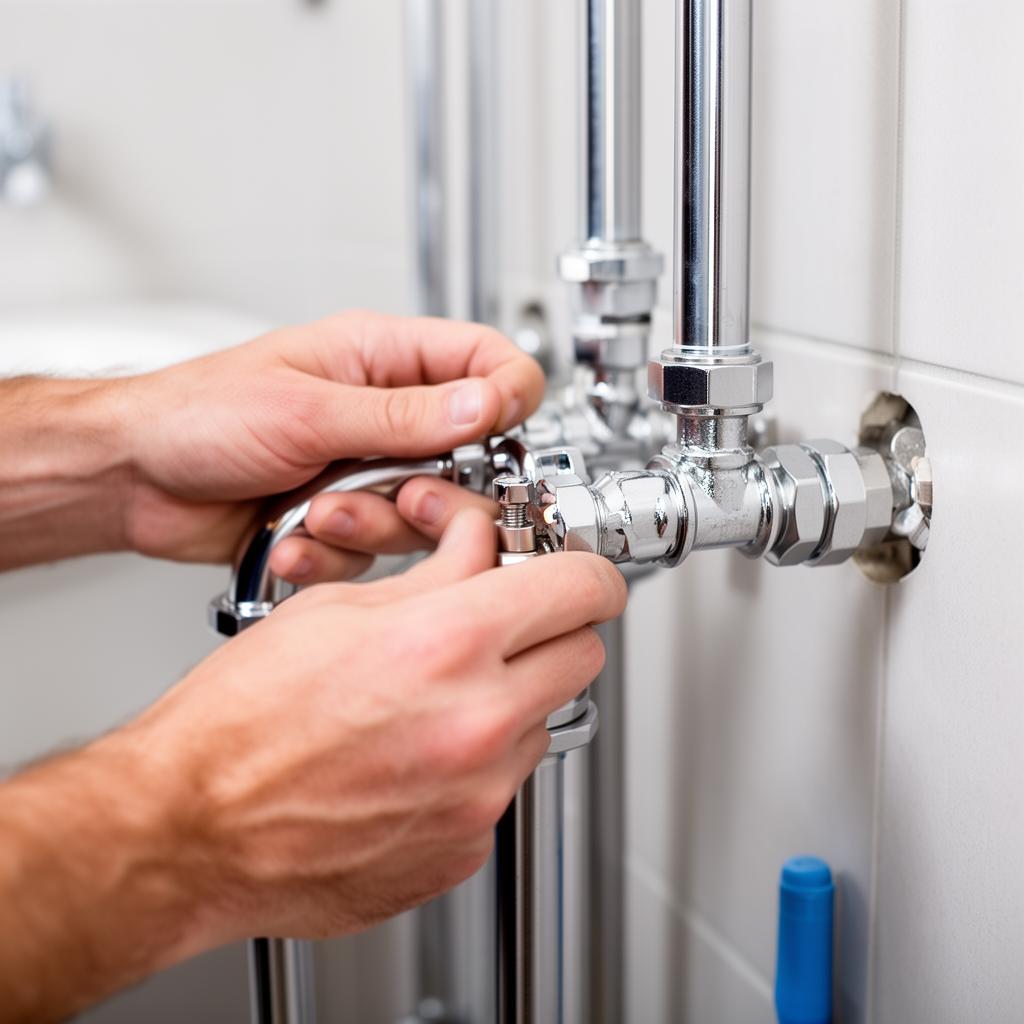 Professioneel loodgieterswerk